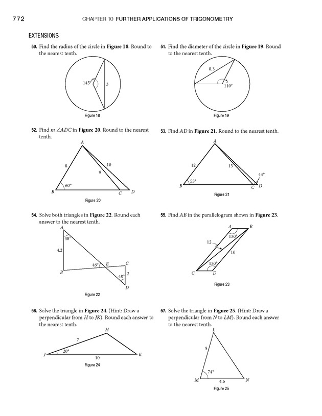 Algebra and Trigonometry - Front Matter 790